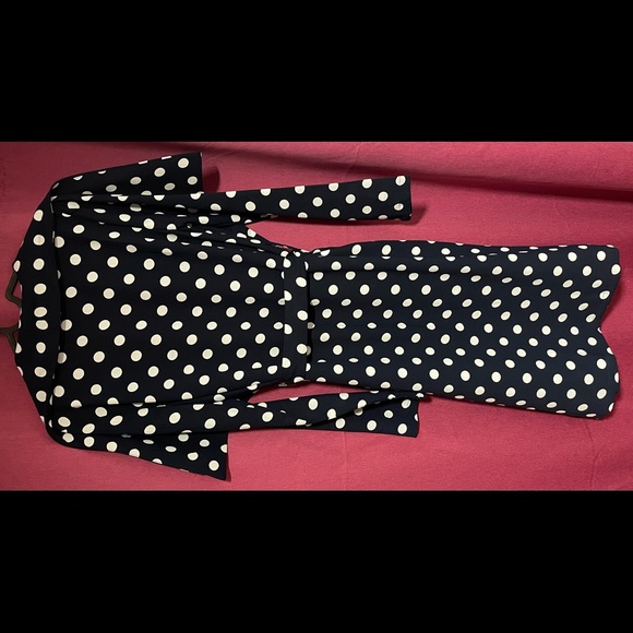 Flaunt That Polka Dot Jacket - Navy - Picture 6 of 8